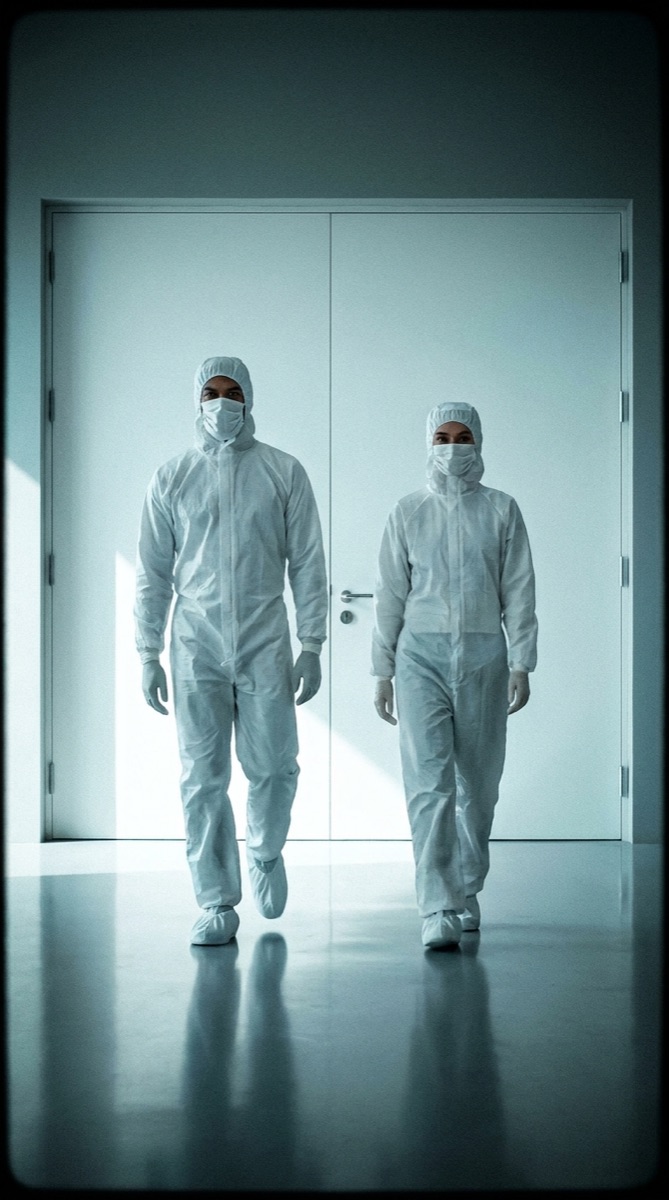 Portada del proyecto Protocolo Cuarto Limpio